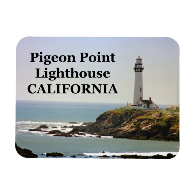 Ímã Farol de ponto pombo, Flexi-Magnet da Califórnia (Horizontal)
