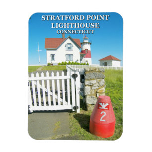 Ímã Farol de Ponto Stratford, Connecticut