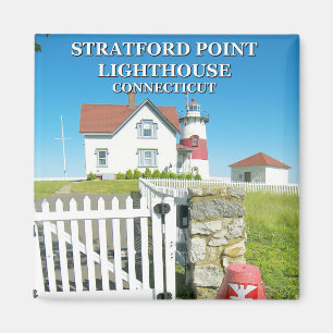 Imã Farol de Ponto Stratford, Connecticut