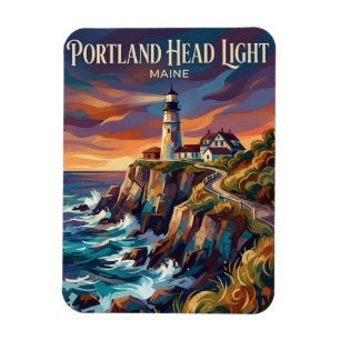 Ímã Farol de Portland Head EUA