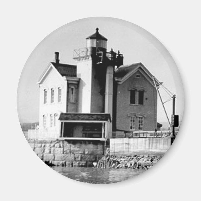 Imã Farol de Saugerties (Frente)