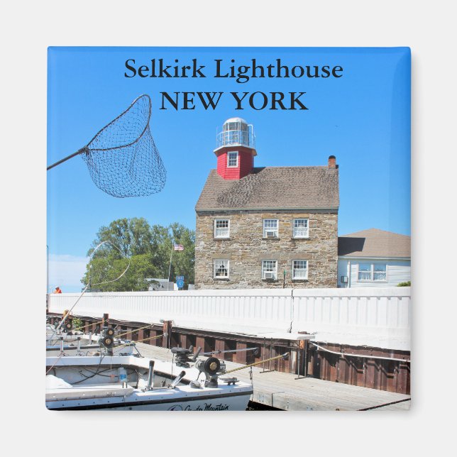 Imã Farol de Selkirk, Magnet de Nova Iorque (Frente)