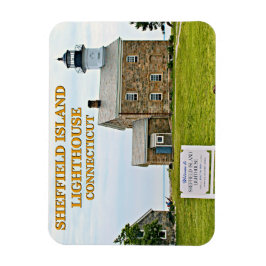 Ímã Farol de Sheffield Island, Connecticut