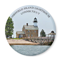 Farol de Sheffield Island, ímã de Connecticut