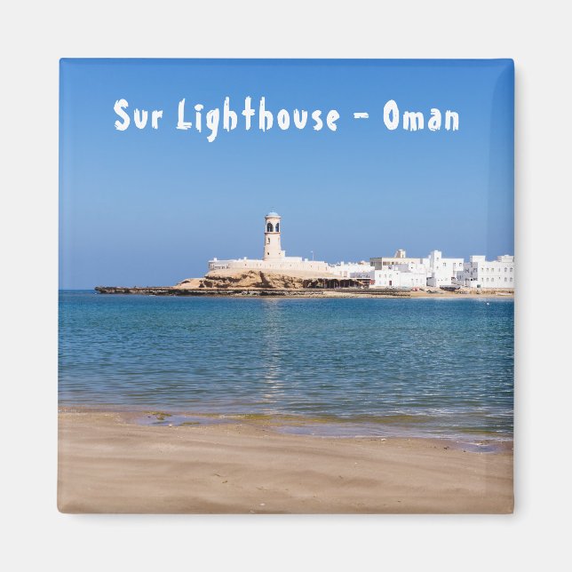 Imã Farol de Sur - Sur, Omã (Frente)