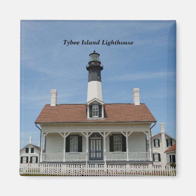 Imã Farol de Tybee Island (Frente)