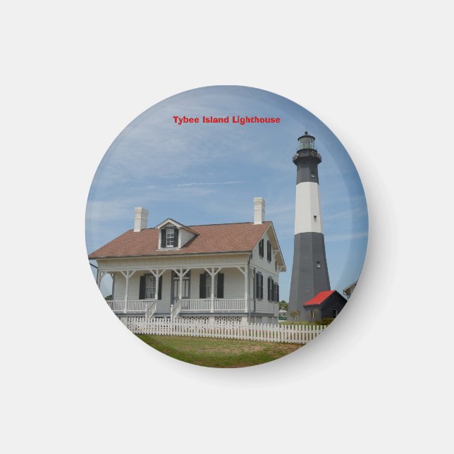 Imã Farol de Tybee Island (Frente)