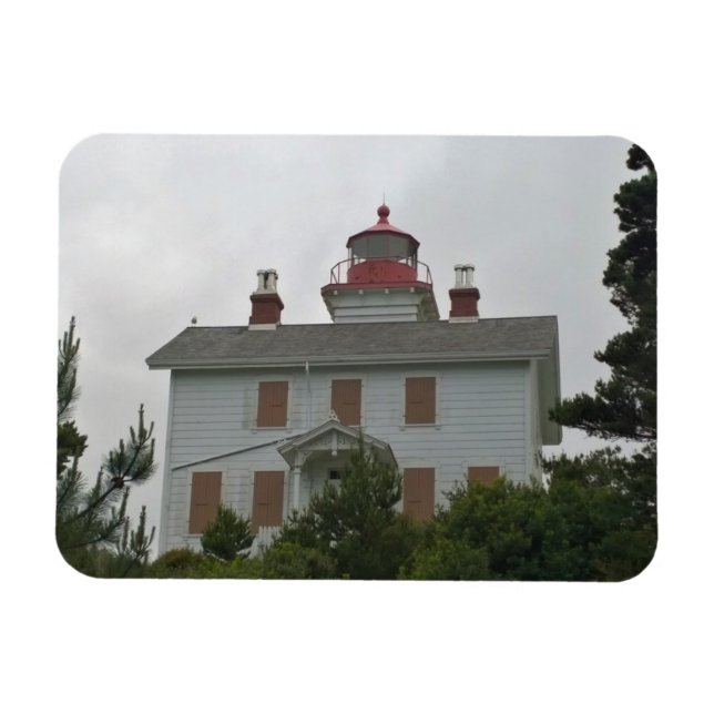 Ímã Farol de Yaquina Bay, OR (Horizontal)