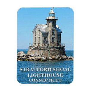 Ímã Farol do banco de areia de Stratford, Connecticut