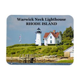 Ímã Farol do Pescoço Warwick, Imagem Fotográfica Rhode