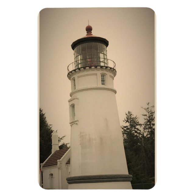 Ímã Farol do rio Umpqua, OR (Vertical)