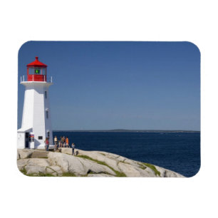 Ímã Farol em Peggy's Cove, Nova Scotia, Canadá.