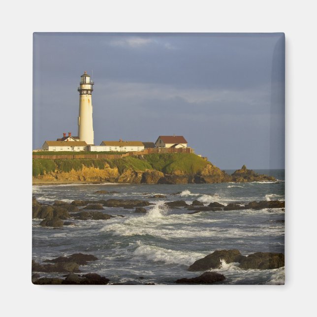 Imã Farol em Pigeon Point State Beach em San 2 (Frente)