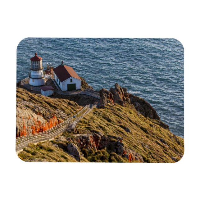 Ímã Farol em Point Reyes National Seashore (Horizontal)