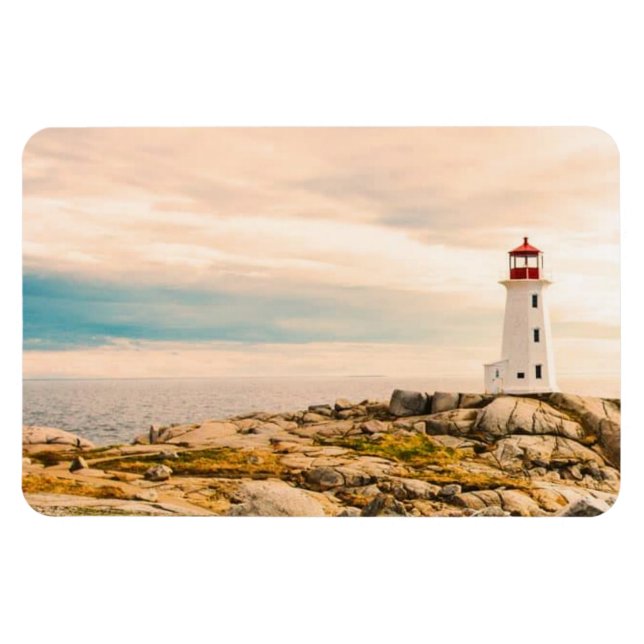 Ímã farol estilizado da Nova Escócia (Horizontal)
