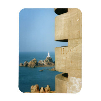 Ímã Farol La Corbière & torre alemã da Segunda Guerra