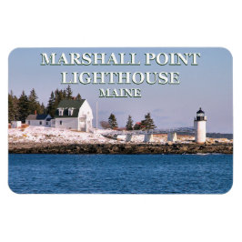 Ímã Farol Marshall Point, Maine Flexi Magnet