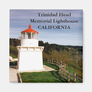 Imã Farol memorável principal de Trinidad, Califórni