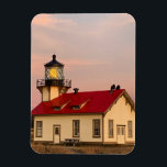 Ímã Farol Mendocino Sunset<br><div class="desc">Olá! Espero que goste desta foto que tirei! Sinta-se livre para adicionar seu próprio texto e verifique minhas compras para mais!</div>