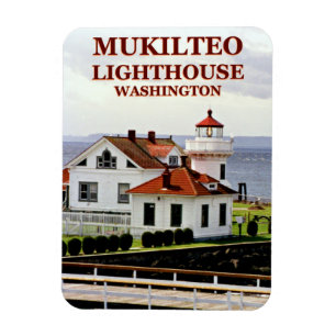Ímã Farol Mukilteo, Washington Flexi Magnet