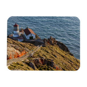 Ímã Farol No Ponto Reyes National Seashore