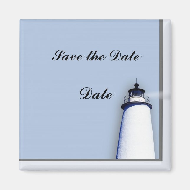 Imã Farol Ocracoke (Frente)