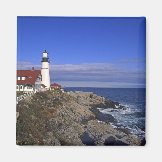 Imã Farol Portland Head Light Maine (Frente)