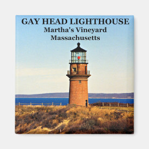 Imã Farol principal alegre, MÃES do Martha's Vineyard