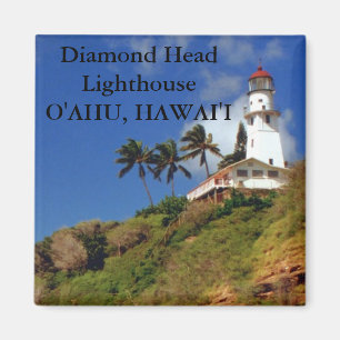 Imã Farol principal do diamante, O'ahu, ímã de Hawai