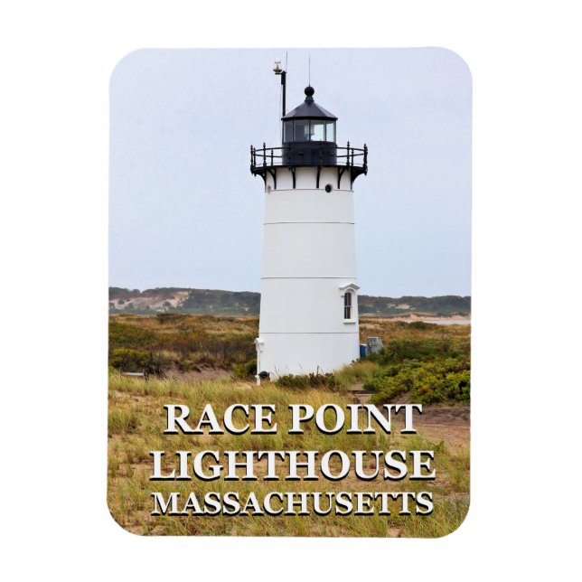 Ímã Farol Race Point, Massachusetts Magnet (Vertical)