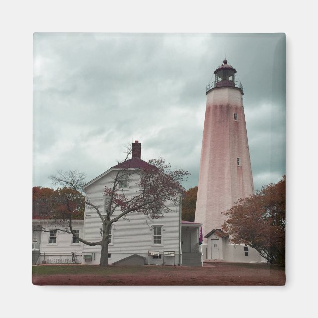 Imã Farol Sandy Hook (Frente)