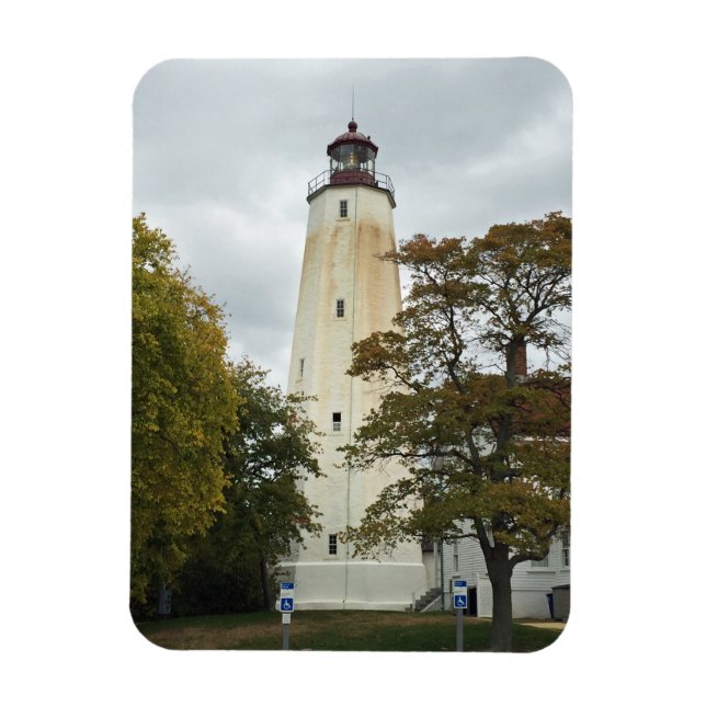 Ímã Farol Sandy Hook (Vertical)