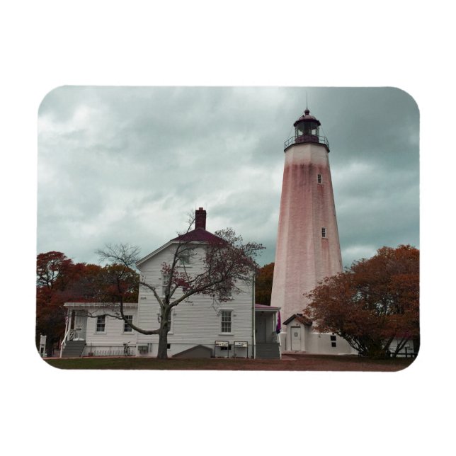 Ímã Farol Sandy Hook (Horizontal)