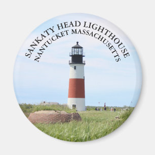 Imã Farol Sankaty Head, MÃES Nantucket Redondos