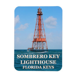 Ímã Farol Sombrero Key, Florida Keys
