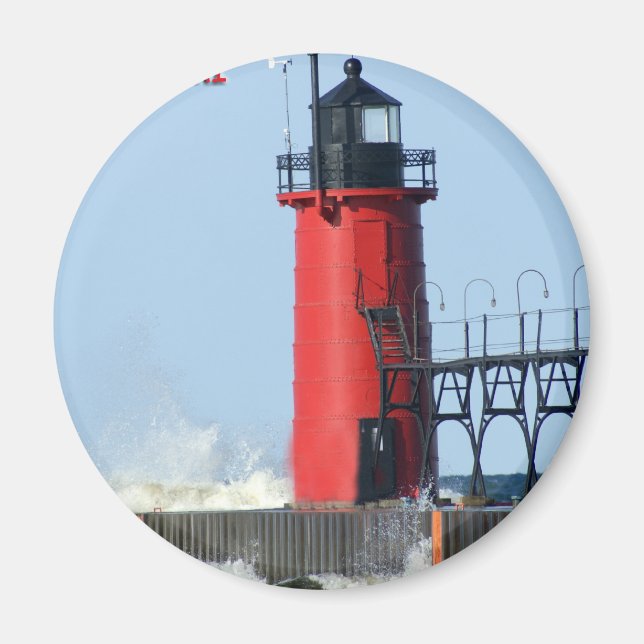 Imã Farol South Haven (Frente)