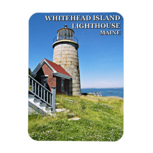 Ímã Farol Whitehead Island, Maine