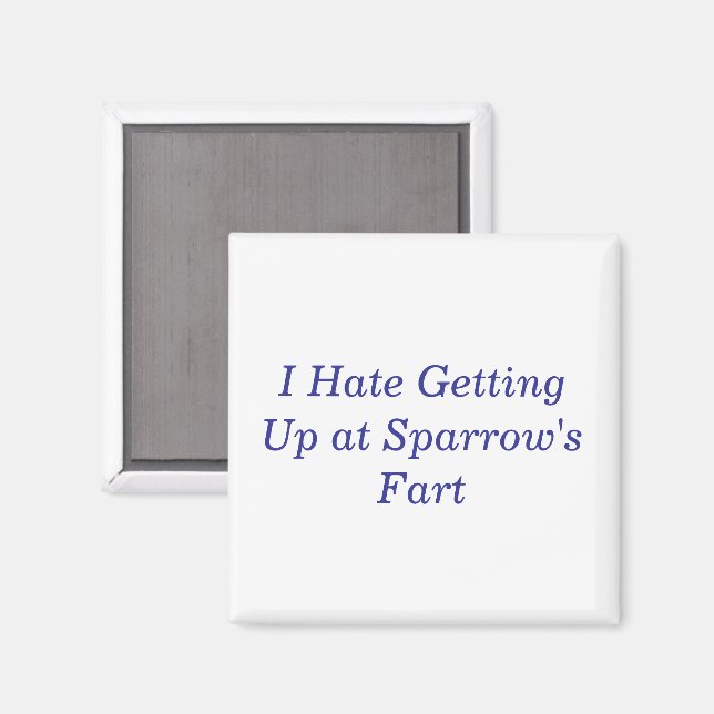Imã Fart de Sparrow (Front/Back)