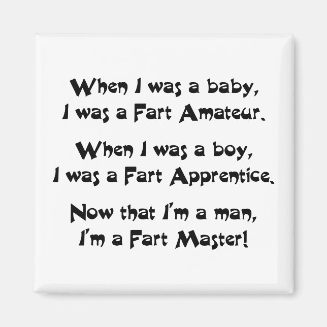 Imã Fart Master (Frente)