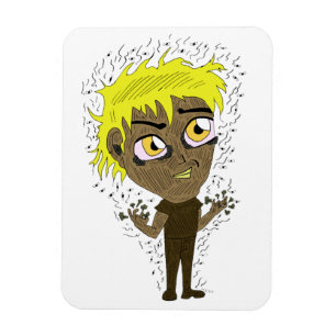 Ímã Farty Fingers Chibi