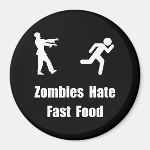 Imã Fast food do ódio dos zombis