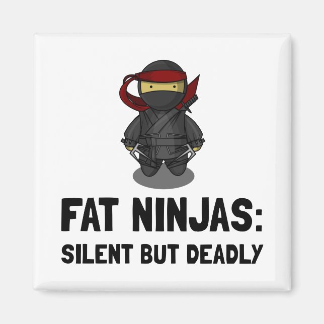 Imã Fat Ninja (Frente)