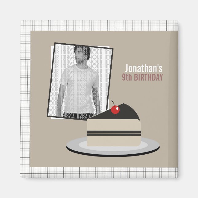 Imã Fatia de Bolo (Frente)