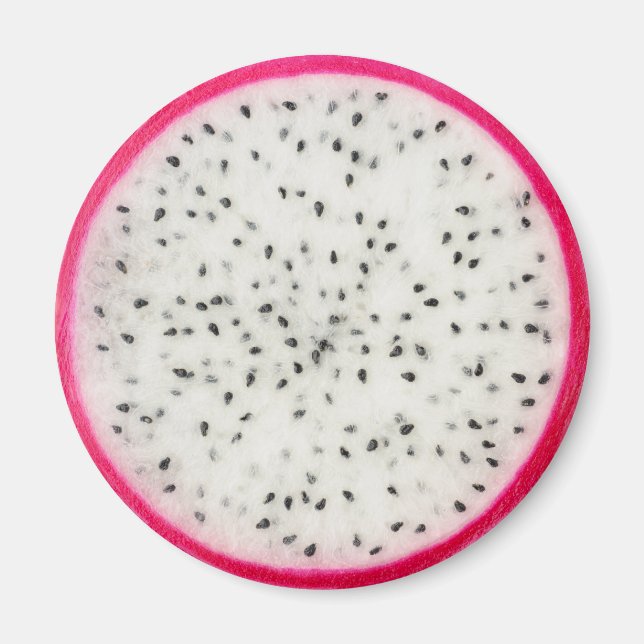 Imã Fatia de fruta de dragão (Frente)