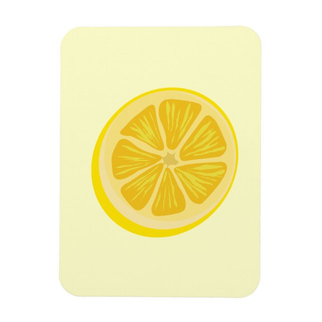 Ímã Fatia de limão (Vertical)