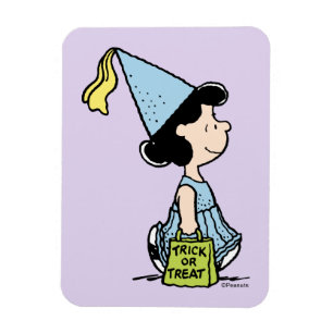Ímã Fatia de Peanuts Fantasia de Princesa Lucy Hallowe