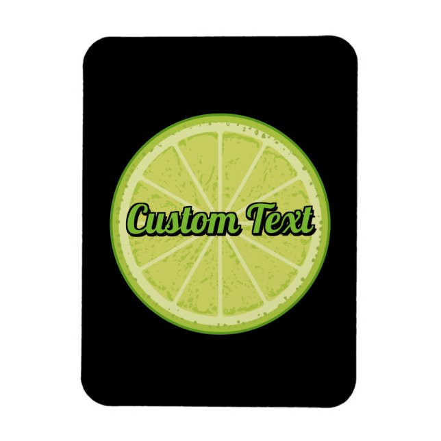 Ímã Fatia do limão (Vertical)