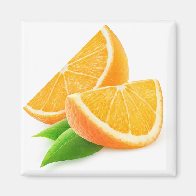 Imã Fatias de laranja (Frente)