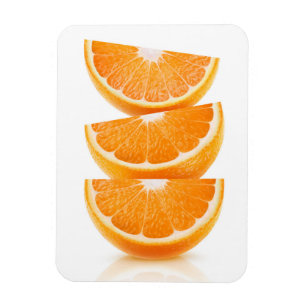 Ímã Fatias de laranja numa pilha
