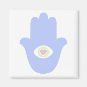 Imã Fatima Eye Heart Hamsa